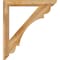 Ekena Millwork Olympic Slat Rough Sawn Bracket, Western Red Cedar, 4"W x 36"D x 40"H BKT04X36X40OLY06RWR - alternate 3